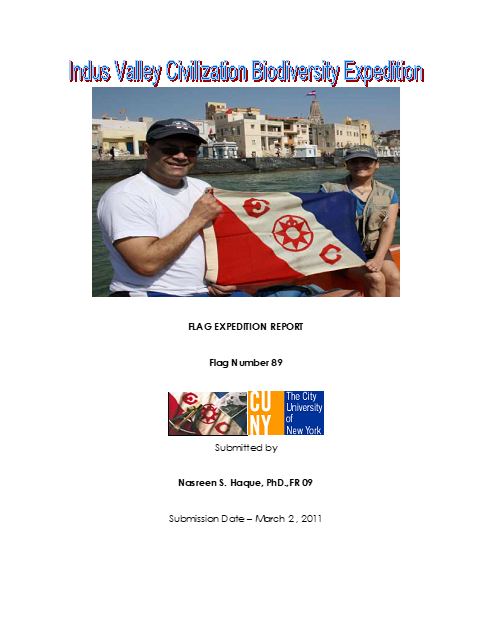 Explorers Club Flag expedition